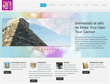 Tablet Screenshot of makeyourowntour.com